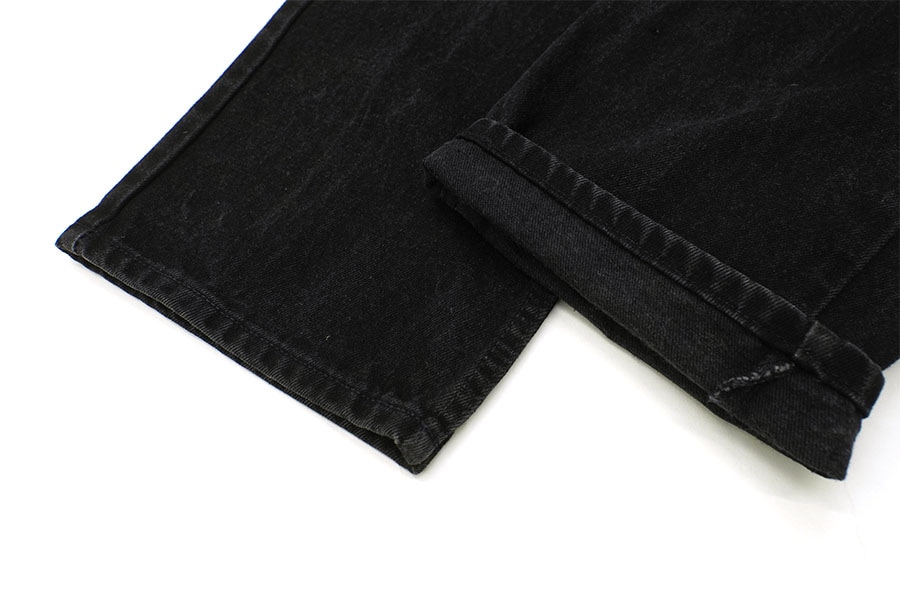 90's Levi's 505 オレンジタブ ブラック デニムパンツ 表記(36x30