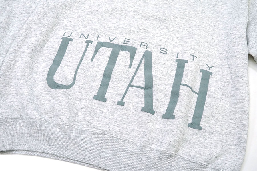 90's RUSSELL ATHLETIC 前V ''UNIVERSITY UTAH'' セットインスリーブ