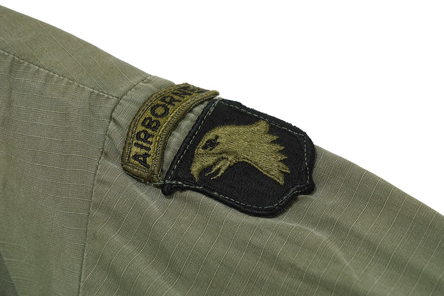 70 U.S.ARMY ジャングルファティーグジャケット 4th 表記(MEDIUM
