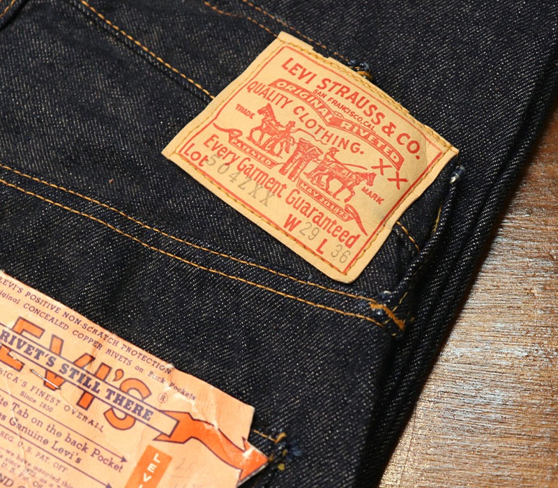 1950s DEAD STOCK , LEVIS 504ZXX GUARA , Size W29 L33 | NEW ITEM