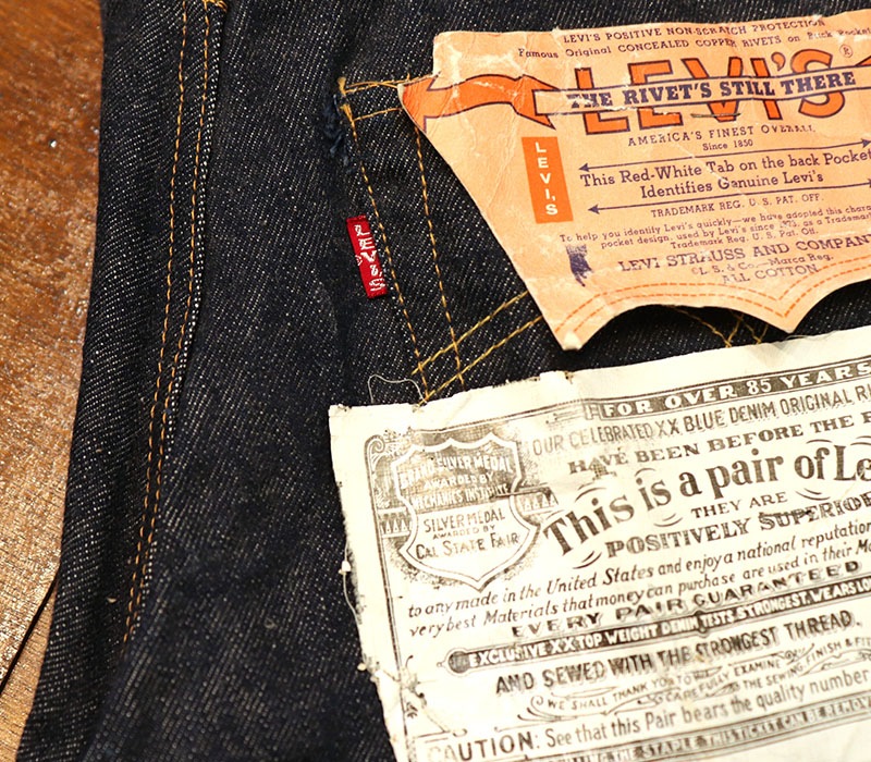 1950s DEAD STOCK , LEVIS 504ZXX GUARA , Size W29 L33 | NEW ITEM
