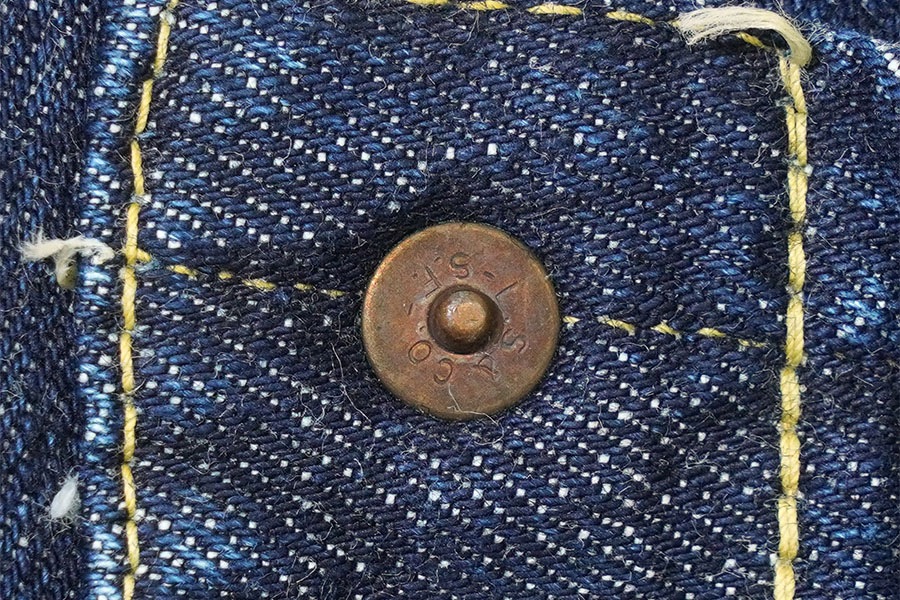 40's Levi's 506XX デニムジャケット 濃紺 極上雰囲気 針差しバックル