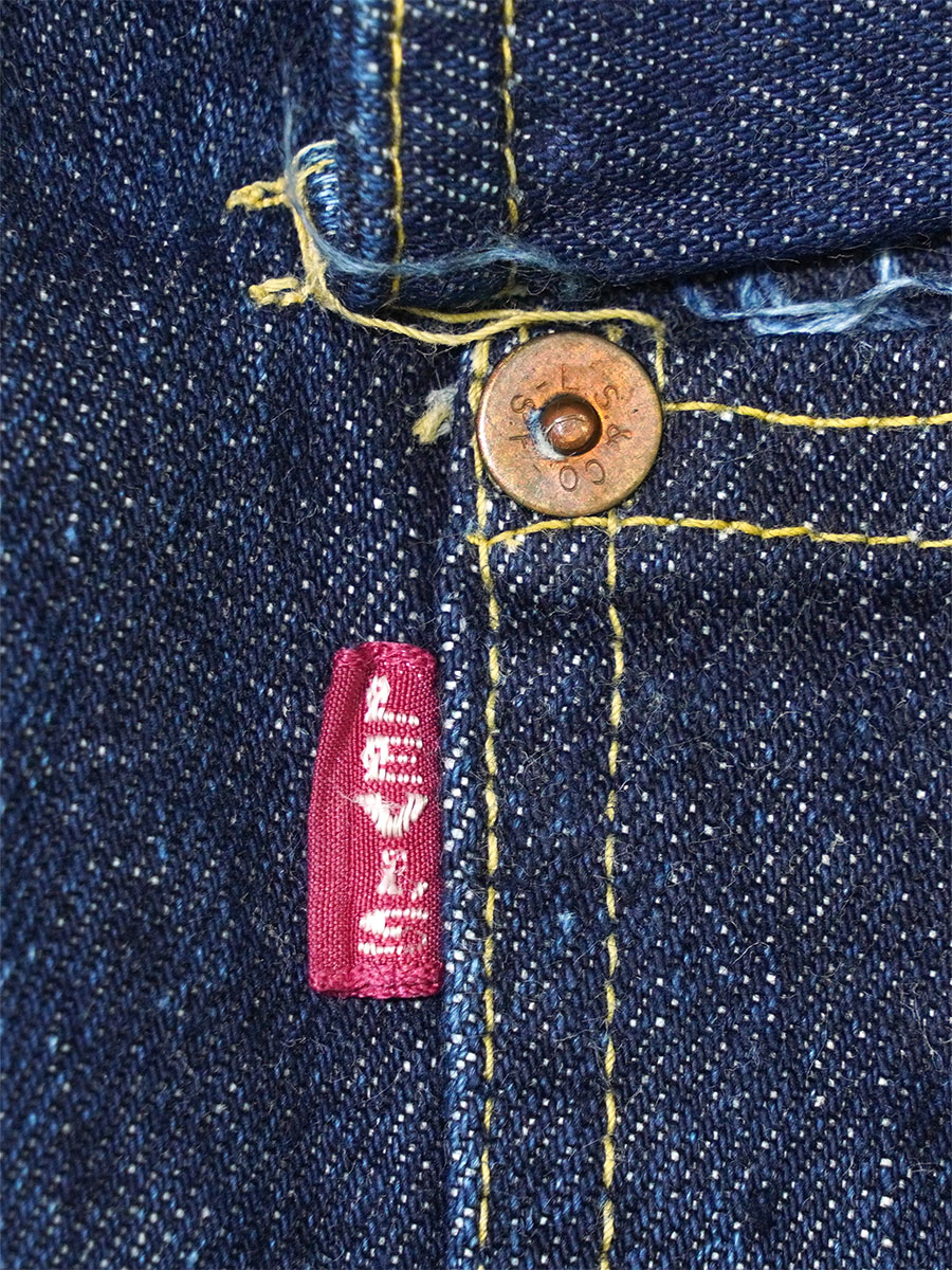 40's Levi's 506XX デニムジャケット 濃紺 極上雰囲気 針差しバックル