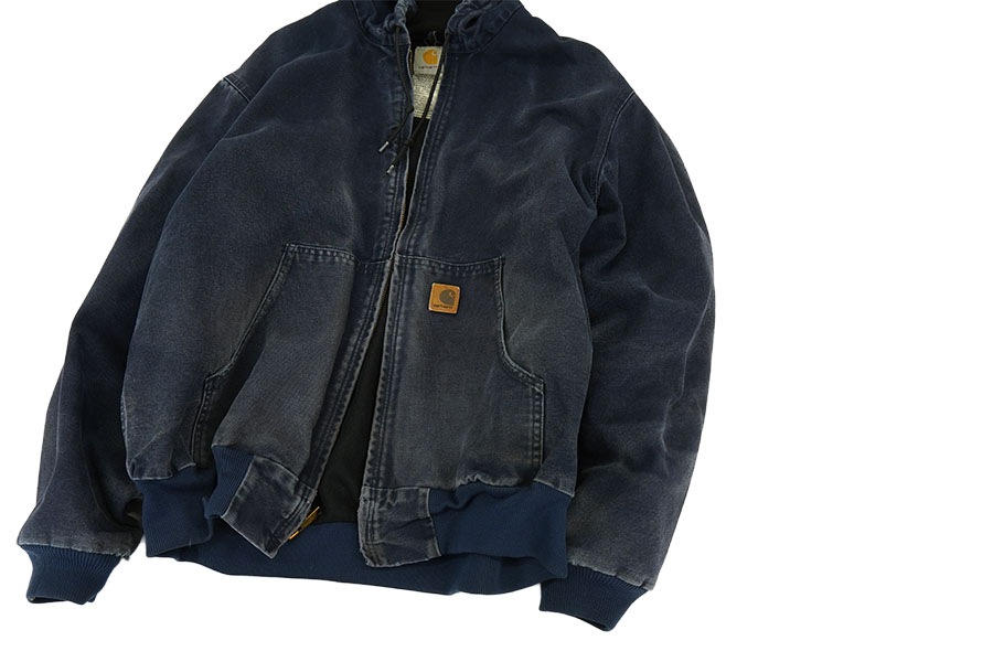 MEXICO製 カーハート アクティブジャケット ネイビー 表記(XL