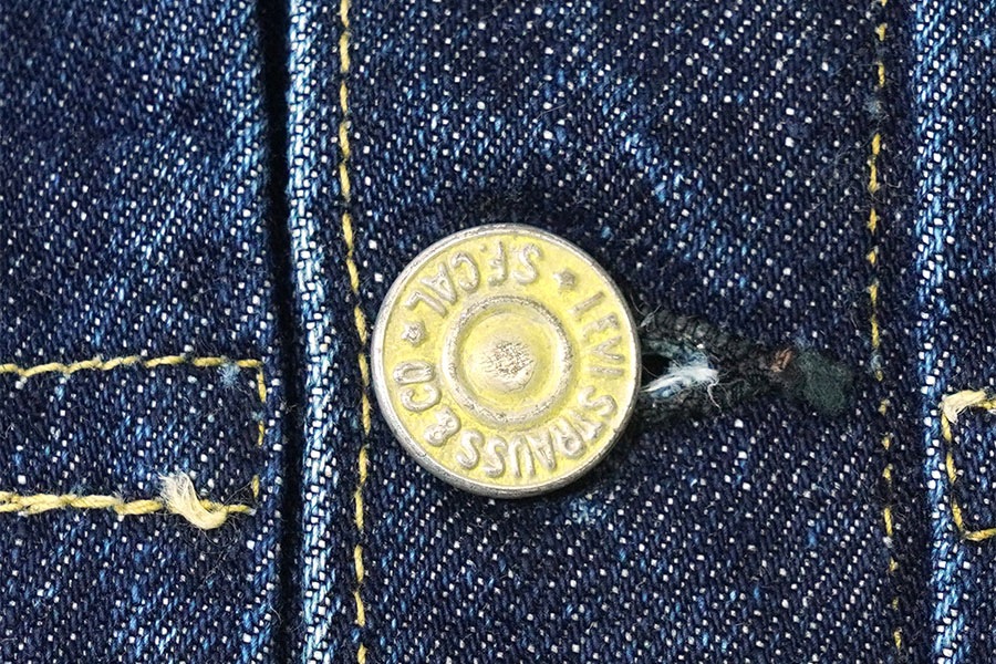 40's Levi's 506XX デニムジャケット 濃紺 極上雰囲気 針差しバックル