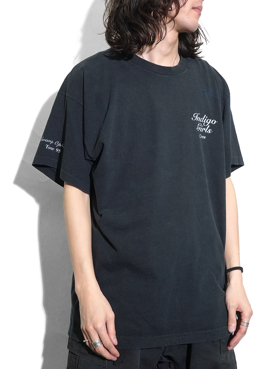 90'S FRUIT OF THE LOOM ''INDIGO GIRLS SWAMP OPHELIA TOUR 95'' T