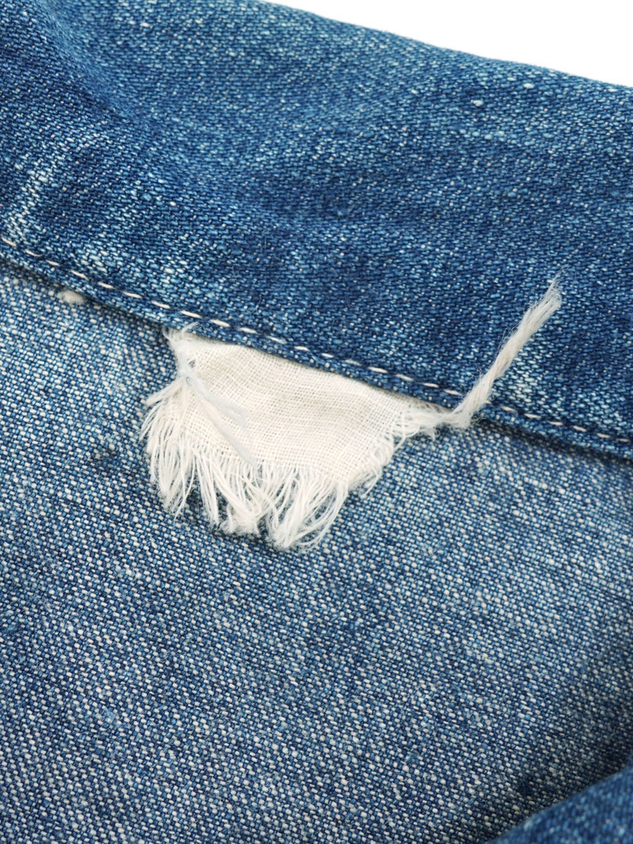 40's U.S.ARMY M-41 デニムカバーオール メタルボタン 味ありリペア