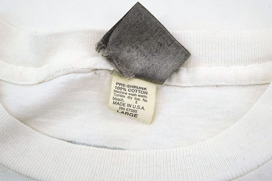 90'S CHANGES ''JOE TEACHER'' T SHIRT WHITE (SIZE.LARGE) MADE IN USA