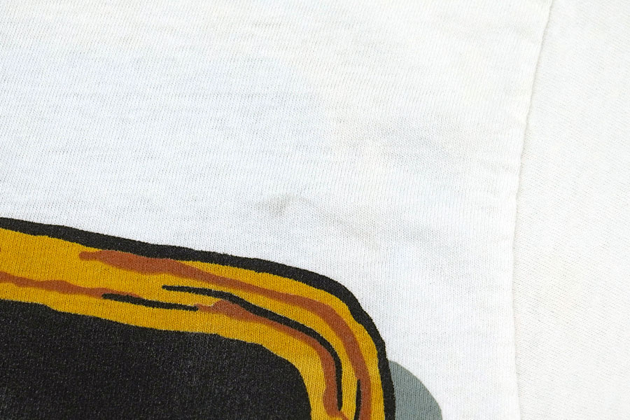 90'S CHANGES ''JOE TEACHER'' T SHIRT WHITE (SIZE.LARGE) MADE IN USA