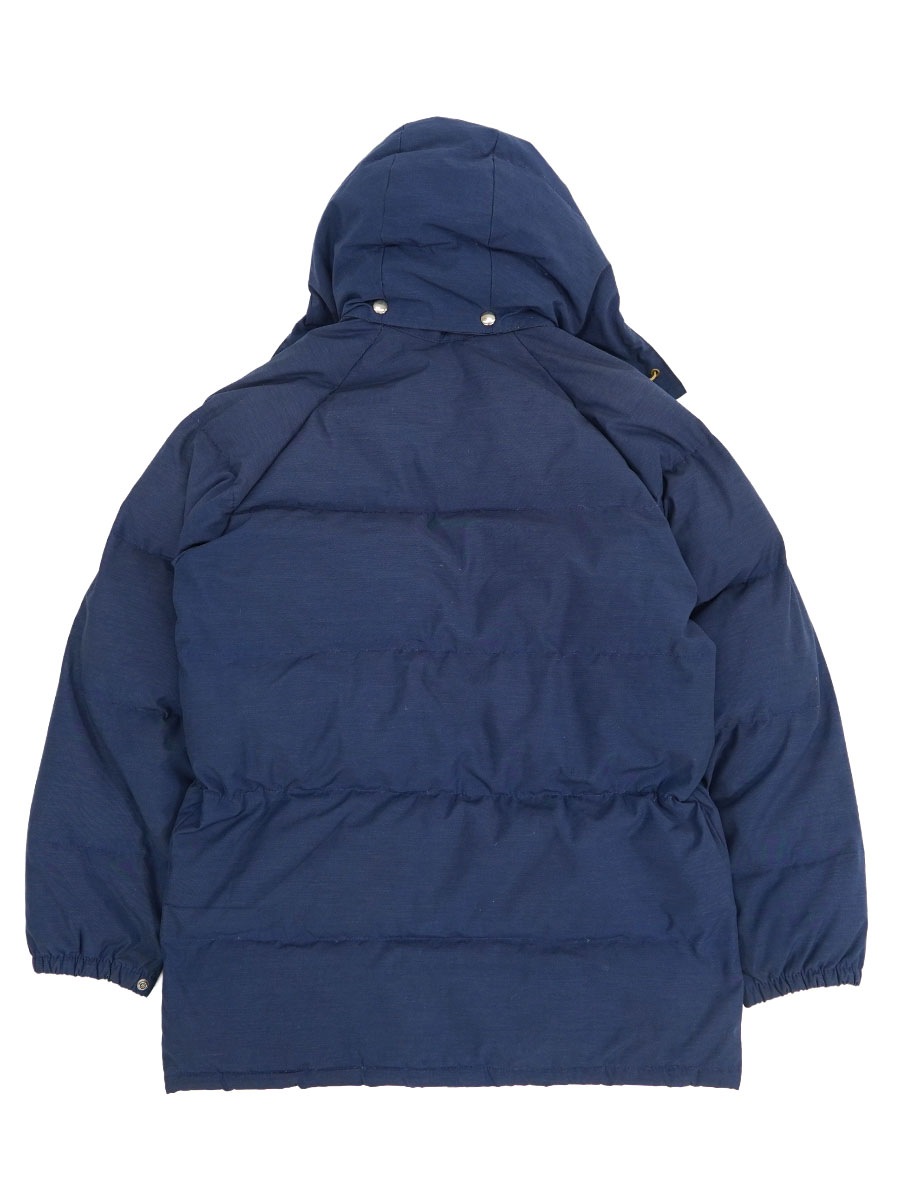 70's EASTERN MT. SPORTS フード付き ダウンジャケット ネイビー 表記