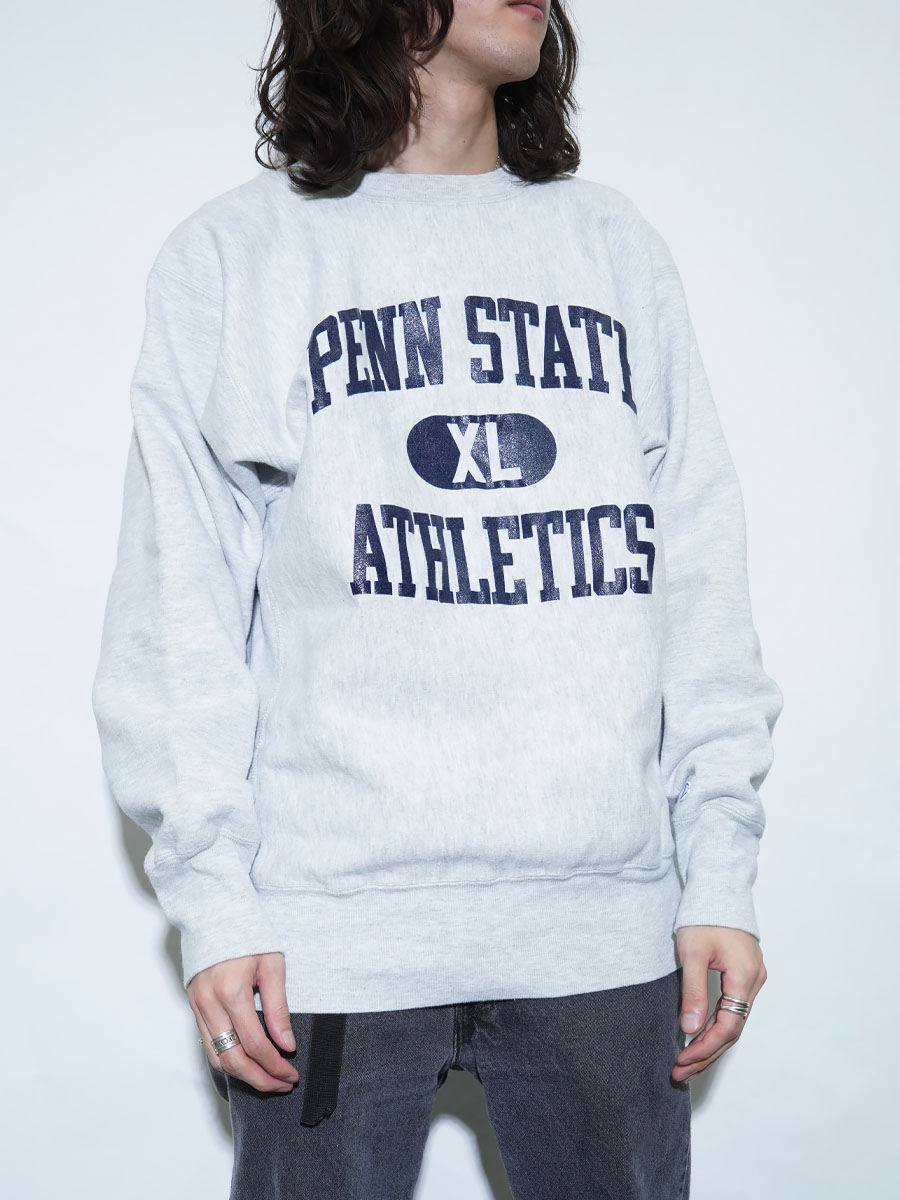 90'S CHAMPION REVERSE WEAVE CREW ''PENN STATE ATHLETICS'' (SIZE. X