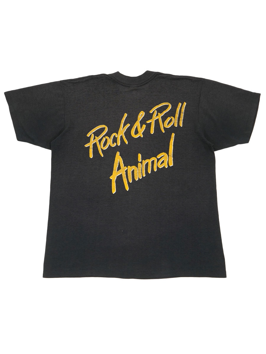 【LOEWE】ブリュッセル・グリフォンプリントオーバーサイズT 80's LOU REED ''Rock & Roll Animal'' 両面プリントTシャツ