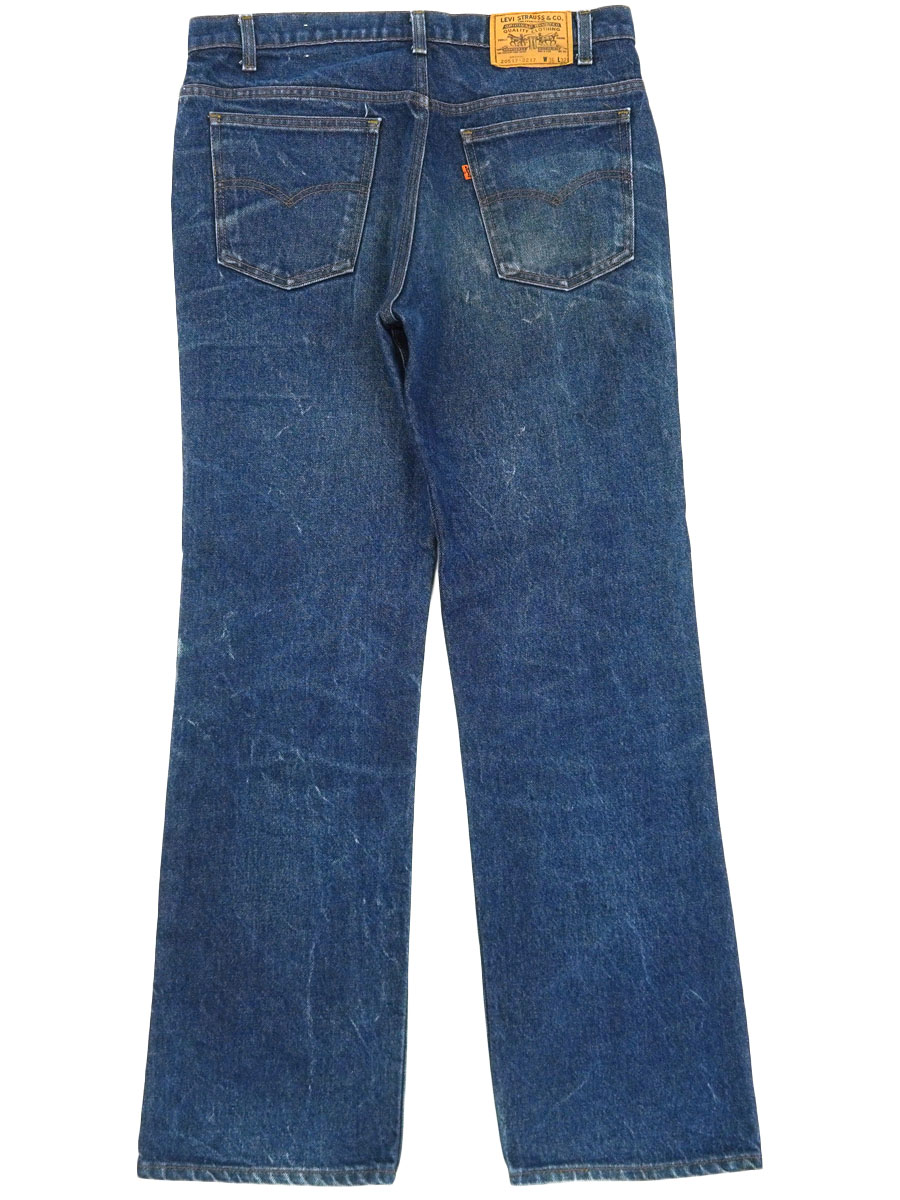 80's Levi's 517 オレンジタブ W33L32 80's Levi's 517 オレンジタブ デニムパンツ 良色落ち 表記