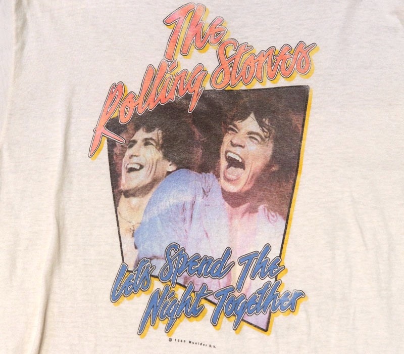 1980s ROLLING STONES , Size L