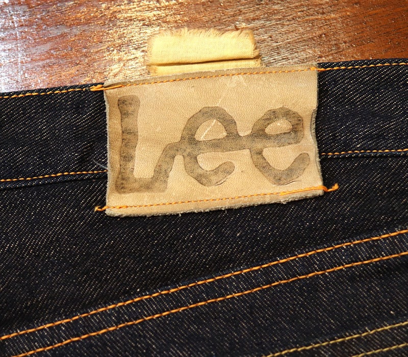 1950s Lee 101Z CENTER RED , 1WASH , Size W38 L32