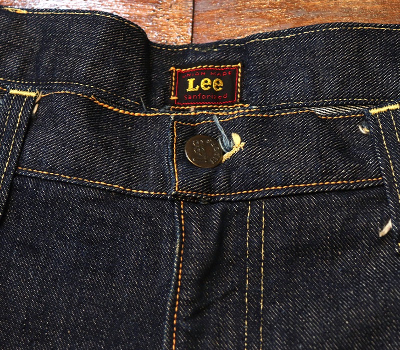 1950s Lee 101Z CENTER RED , 1WASH , Size W38 L32