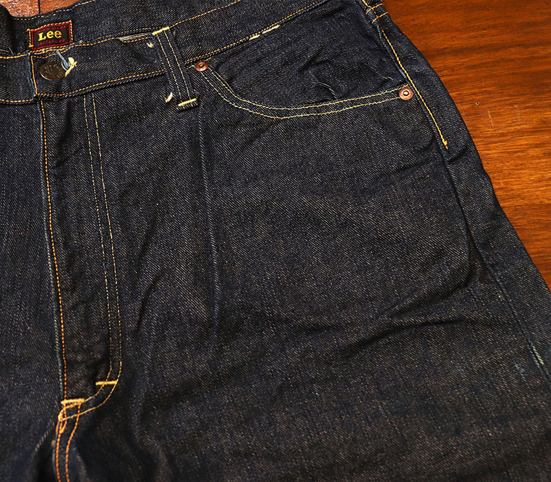 1950s Lee 101Z CENTER RED , 1WASH , Size W38 L32