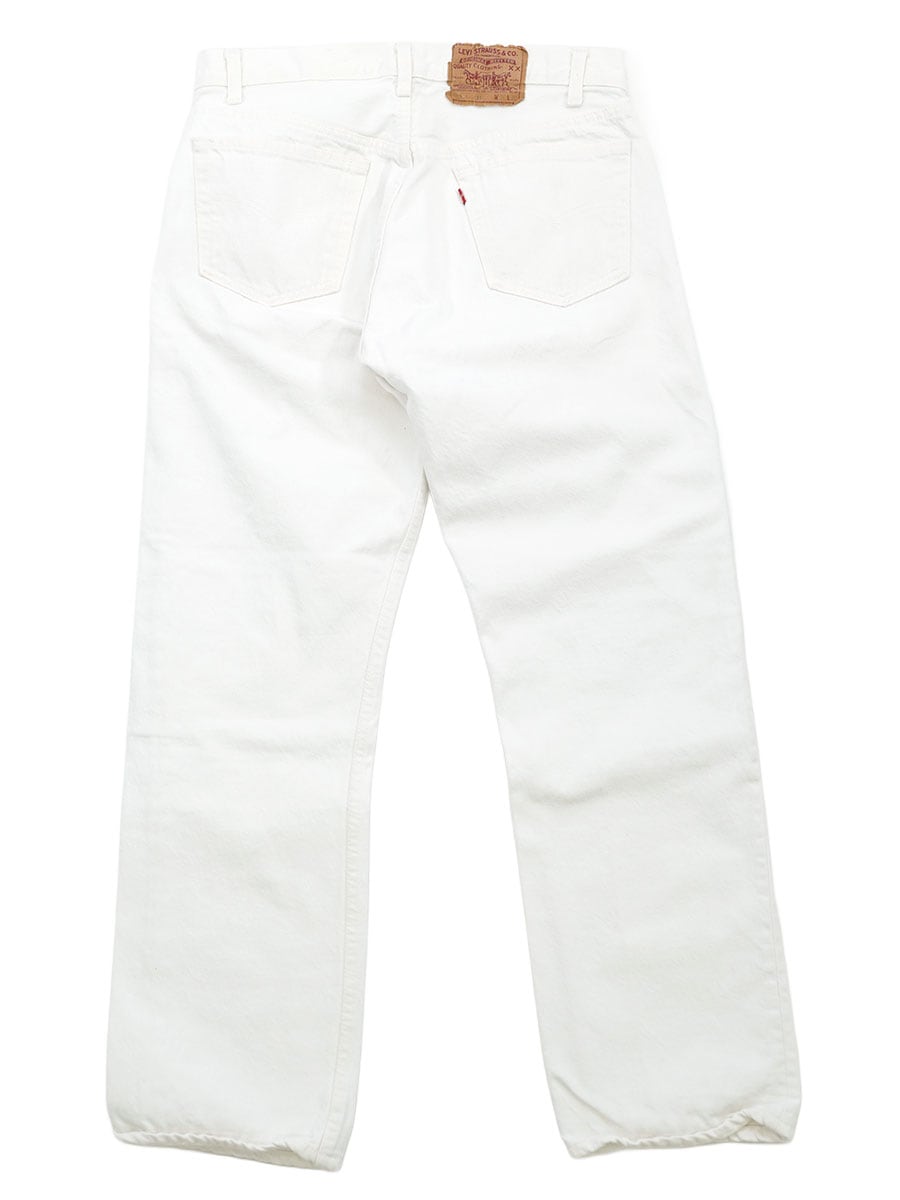 80's Levi's 501 ホワイト デニムパンツ 表記(34x30) USA製 | すべての