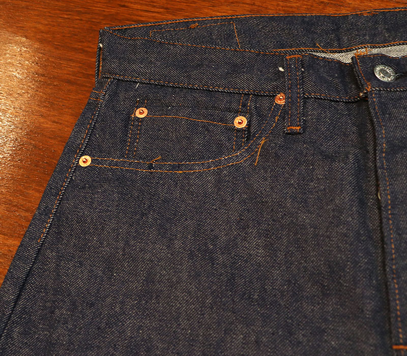 1980s DEAD STOCK , Levis 501 SINGLE x CHAIN , Size W32 L38