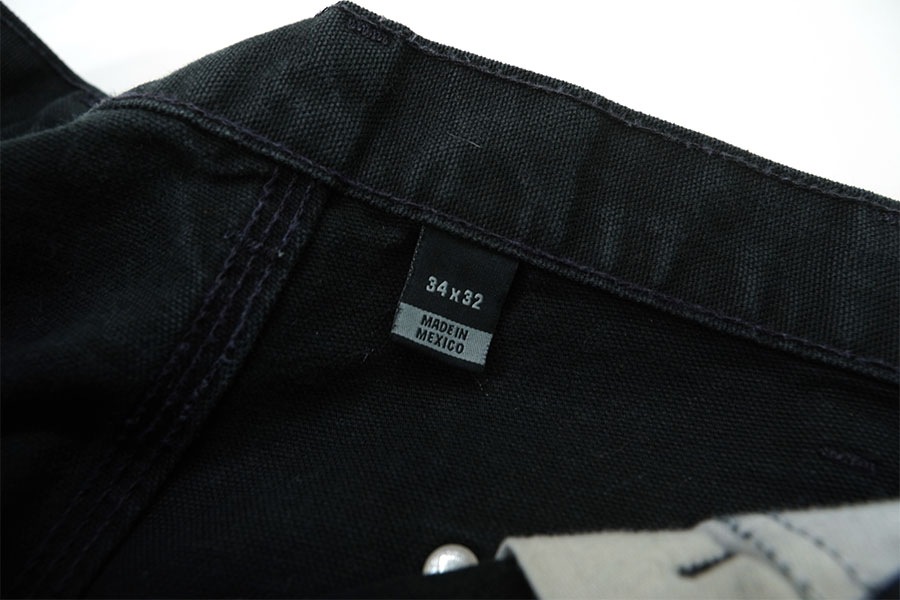 ペ*ス様 Carhartt メキシコ製　ダック　ペインターパンツ　ブラック　W3 ペ*ス様 Carhartt メキシコ製 ダック ペインターパンツ ブラック W3 ペ