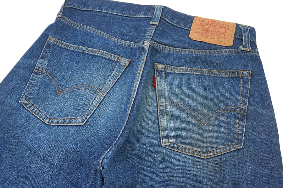70's Levi's 501 66前期 デニムパンツ 良雰囲気 実寸(W30 L29位) | NEW