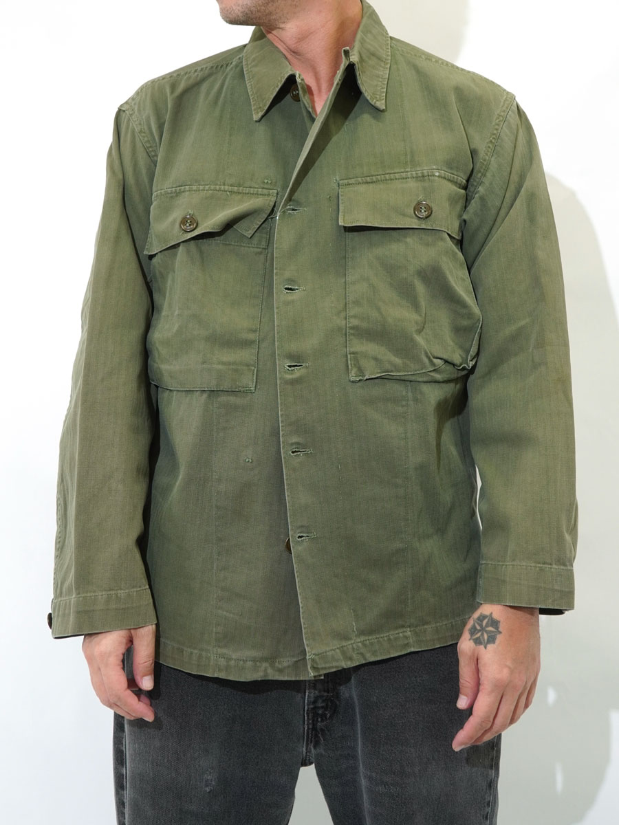 40's U.S.ARMY M-43 HBTジャケット 実寸(40位) | NEW ITEM