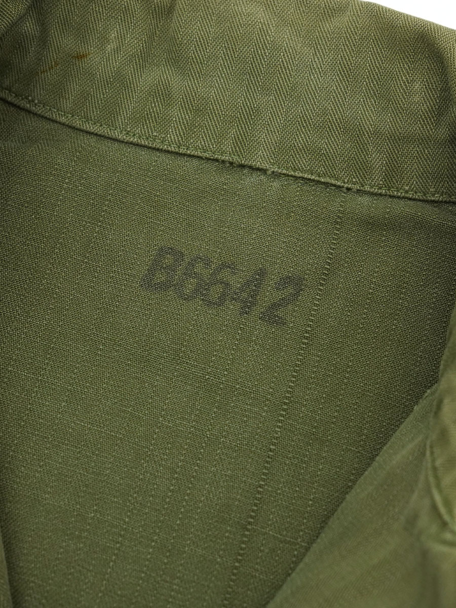 40's U.S.ARMY M-43 HBTジャケット 実寸(40位)