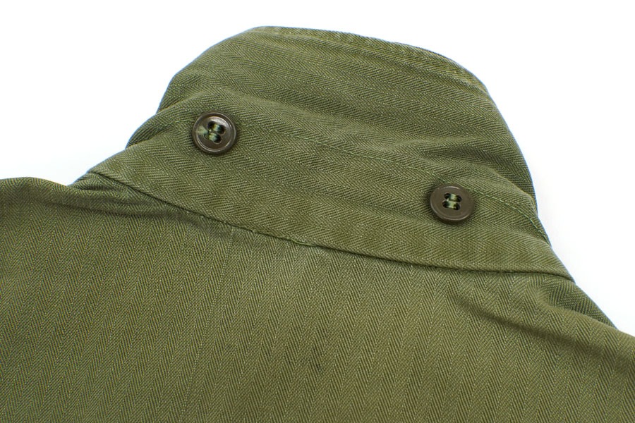 40's U.S.ARMY M-43 HBTジャケット 実寸(40位)