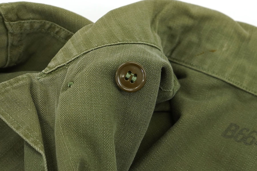 40's U.S.ARMY M-43 HBTジャケット 実寸(40位)