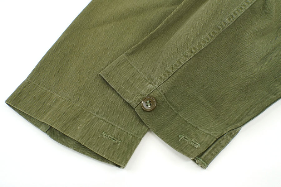 40's U.S.ARMY M-43 HBTジャケット 実寸(40位)