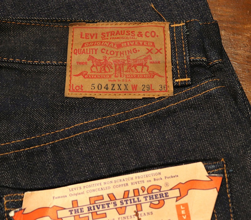 1960s DEAD STOCK , LEVIS 504ZXX , Size W29 L36 | NEW ITEM