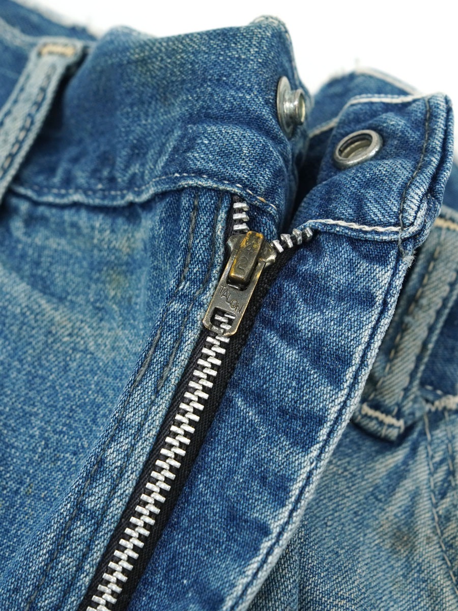 60'S～ DENIM PAINTER PANTS (APPROX.W35 L29)