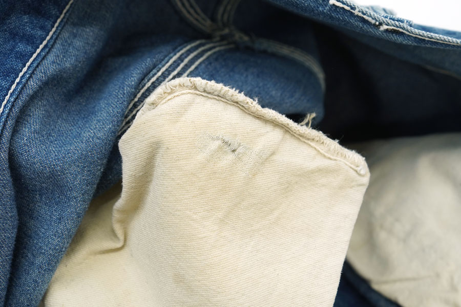 60'S～ DENIM PAINTER PANTS (APPROX.W35 L29)
