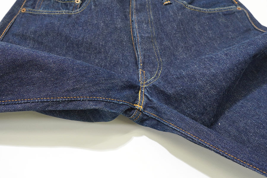40's～ Levi's 501XX 片面 デニムパンツ 濃紺極上色 ワンウォッシュ 表記(36x31) レザーパッチ残り！