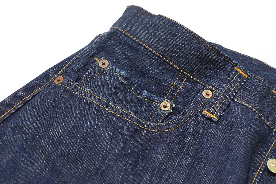 47モデル】濃紺 片面 501XX 34×32 40年代 鬼ヒゲ リーバイス