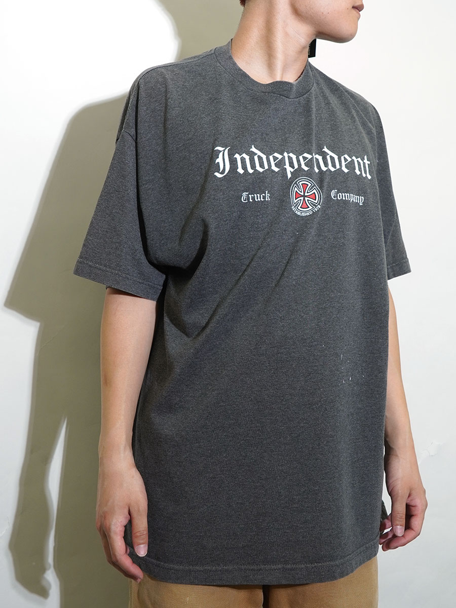 Independent 長袖　Tシャツ グレー Lサイズ INDEPENDENT 長袖Tシャツ L グレー INDEPENDENT 長袖Tシャツ L グレー