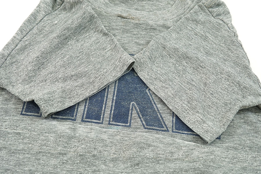 NIKE 80s 紺タグ カマボコナイキ 霜降りグレー Tシャツ 曜日割引対象外】 ナイキ NIKE 80s 紺タグ カマボコナイキ 霜降り