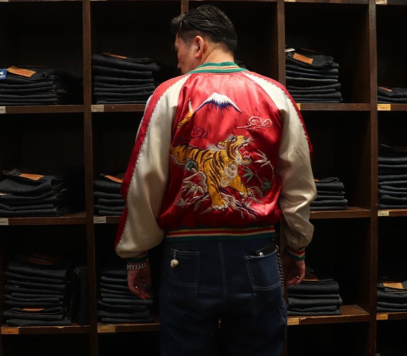 1950s SOUVENIR JACKET , Size Ｍ