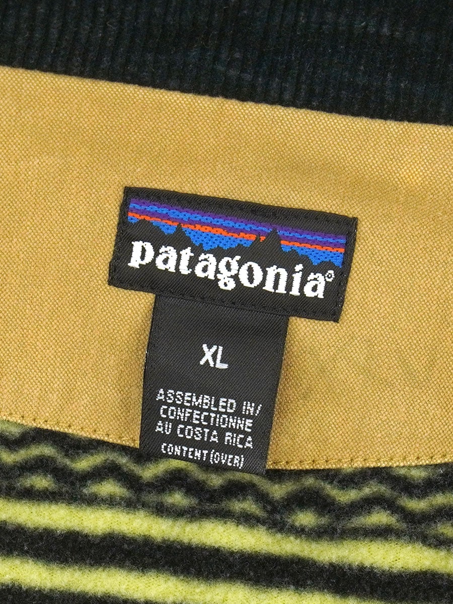93 雪無しタグ パタゴニア ヌエボレンジコート ライ/ブルズアイ 表記