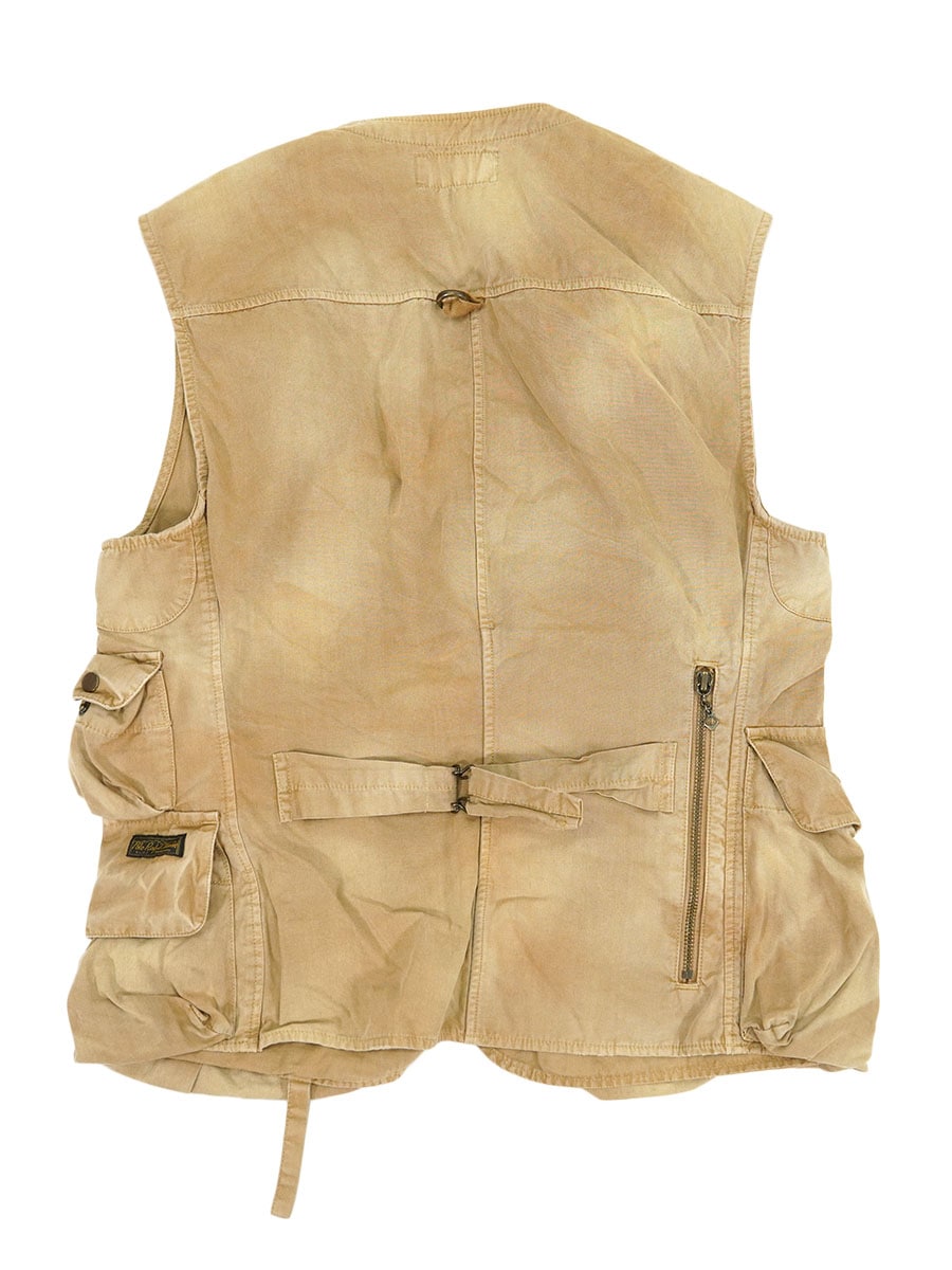 ラルフローレン シンチバック ハンティングベスト 表記(S)