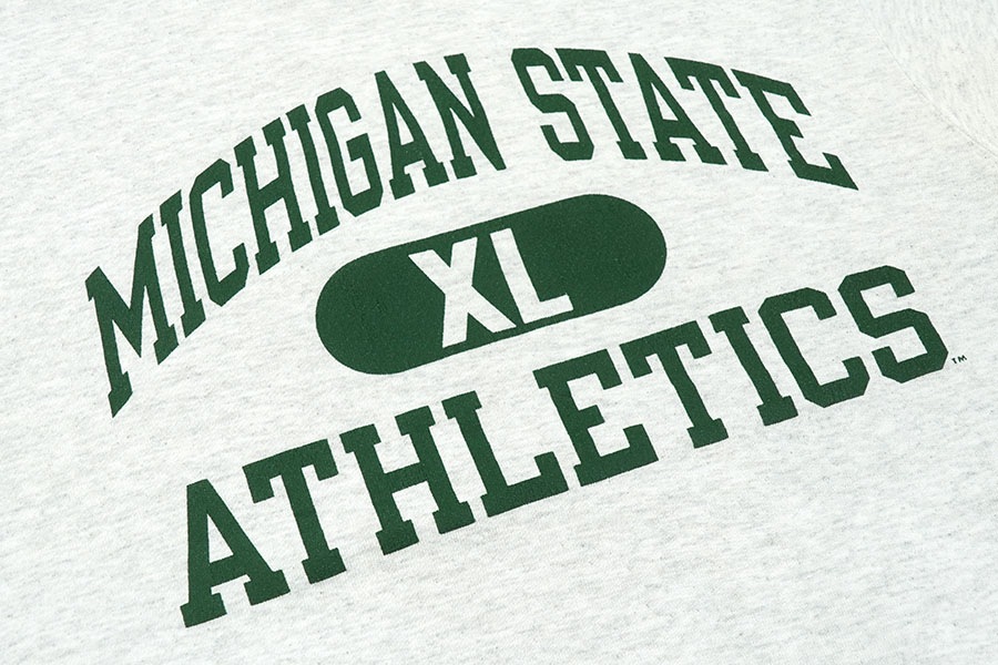 90's チャンピオン ''MICHIGAN STATE ATHLETICS'' クルーネック