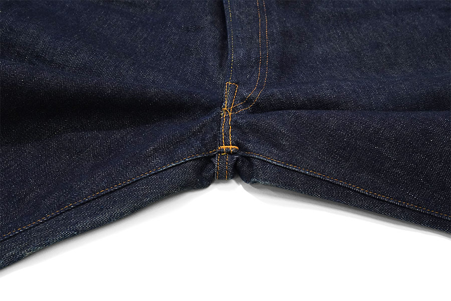 1950'S LEVI'S 501ZXX LEATHER PATCH (SIZE.W37 L32) NO WASH