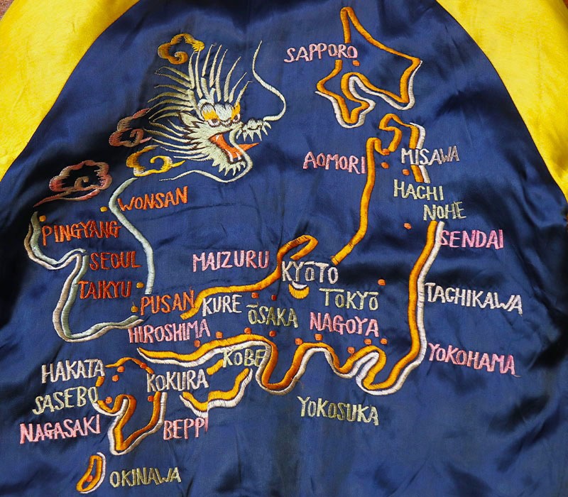 1950s SOUVENIR JACKET , Size L