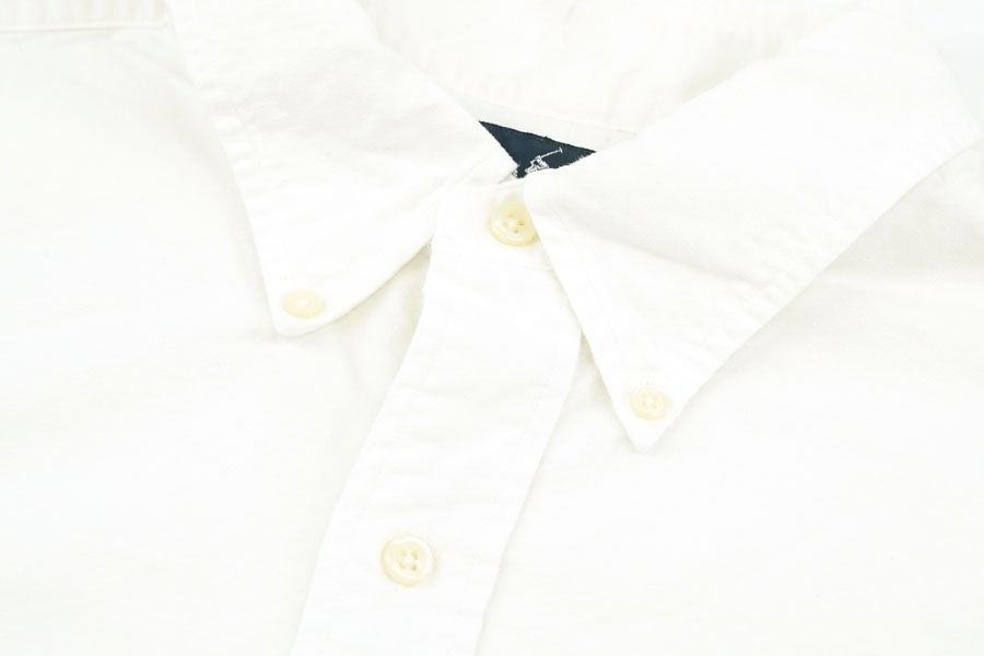 ラルフローレン BIG SHIRT ポロベア ボタンダウンシャツ 白 表記(XL