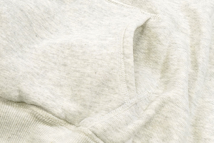 60'S HANESPORT THERMAL LINED HOODED SWEAT SHIRT GRAY (SIZE.LARGE)