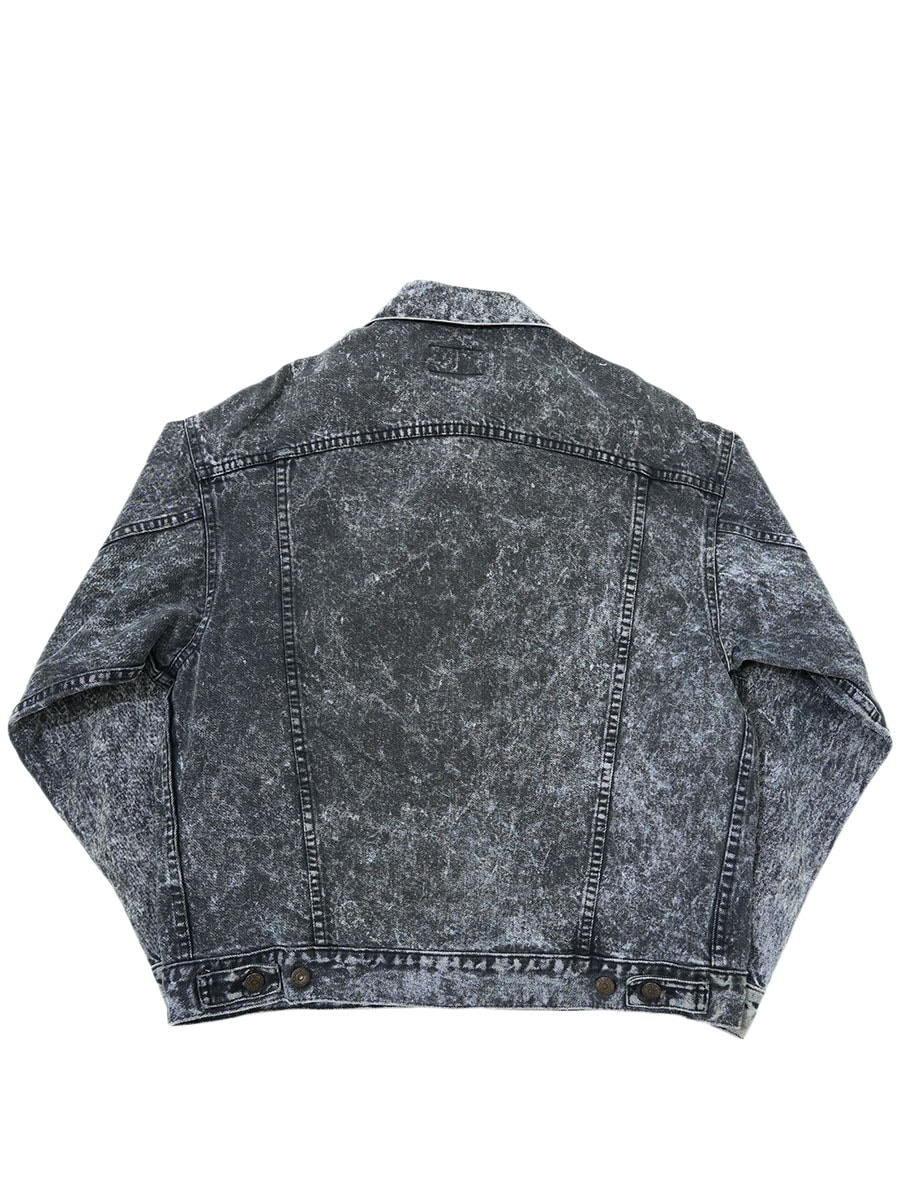 80's Levi's 70507 アシッドブラック デニムジャケット 表記(M) USA製