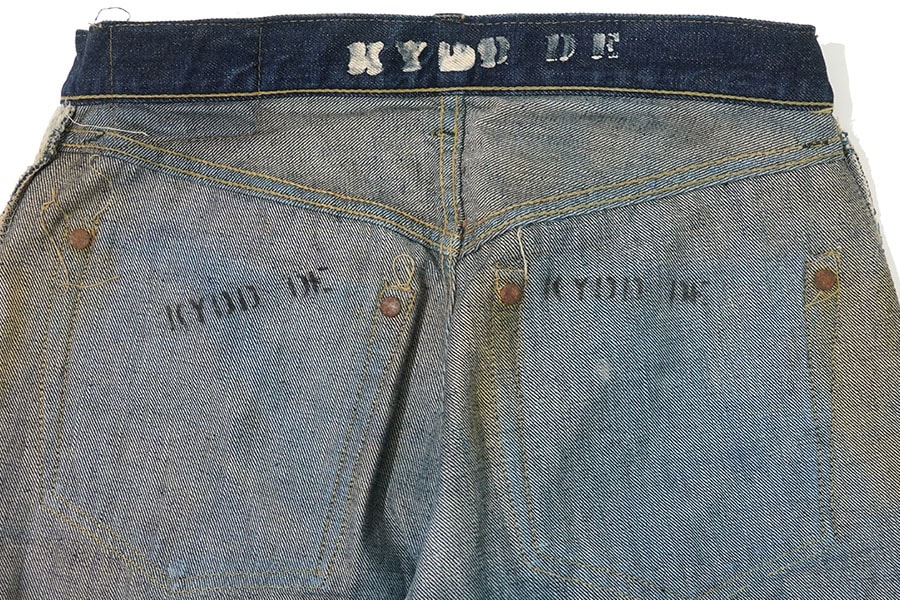 1940'S LEVI'S S501XX WWⅡ WITH STENCIL (APPROX.W29 L30)