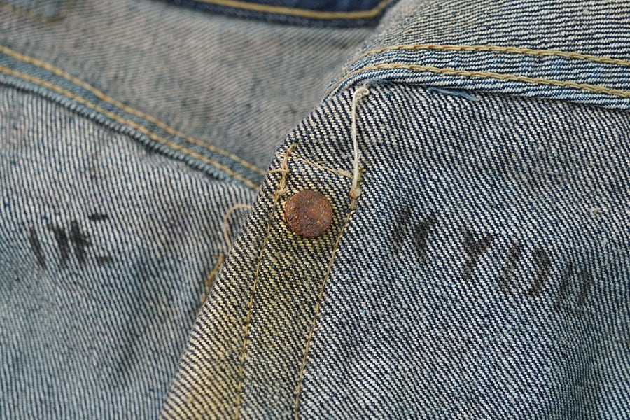 1940'S LEVI'S S501XX WWⅡ WITH STENCIL (APPROX.W29 L30)