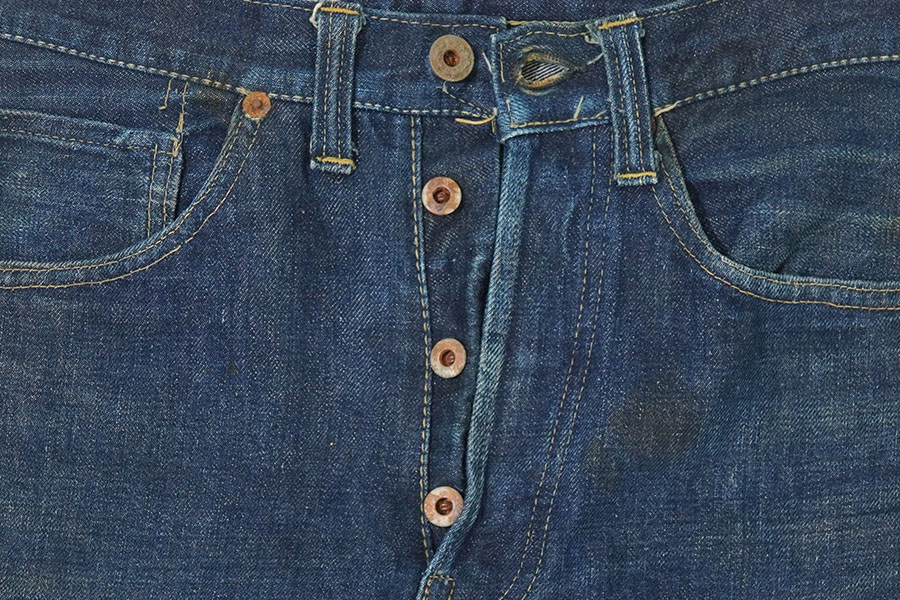 1940'S LEVI'S S501XX WWⅡ WITH STENCIL (APPROX.W29 L30)