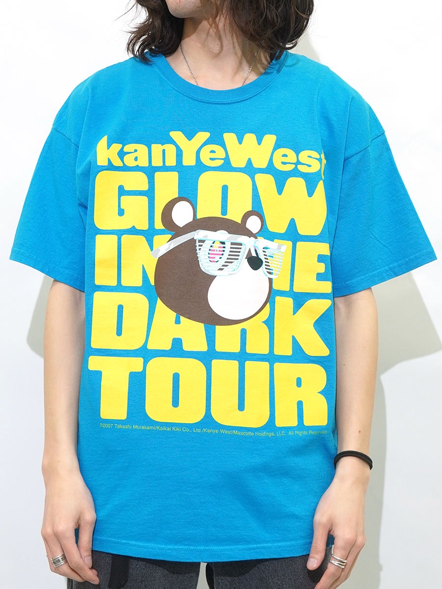 00'S GILDAN KANYE WEST ''GROW IN THE DARK TOUR'' T SHIRT (SIZE.LARGE)